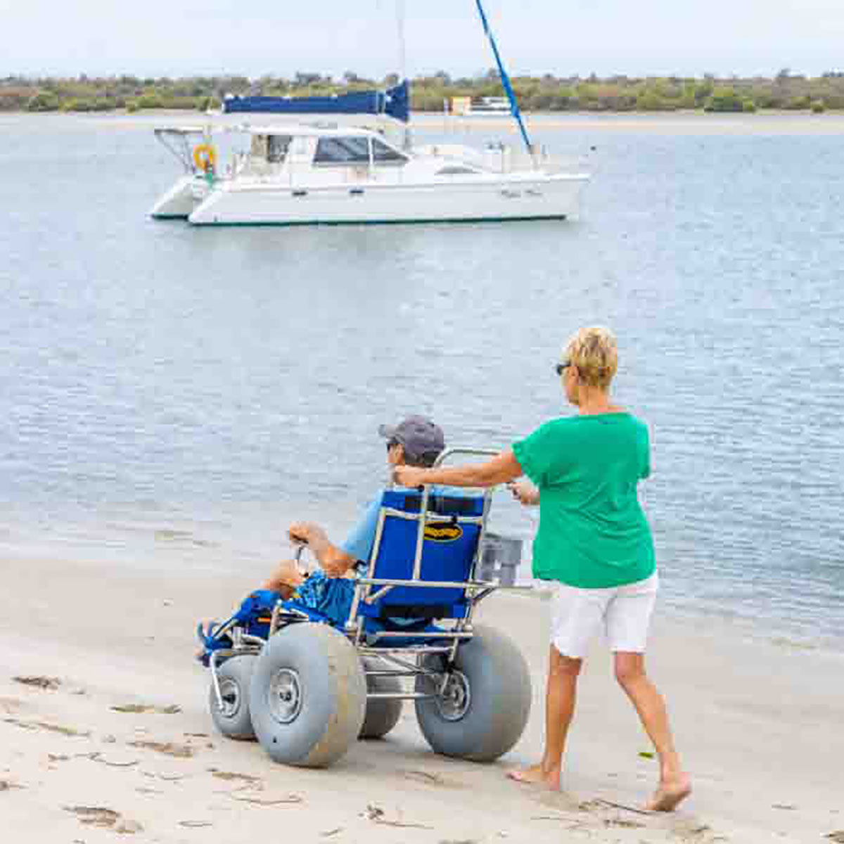 Wheeleez Sandcruiser All-Terrain Beach Wheelchair