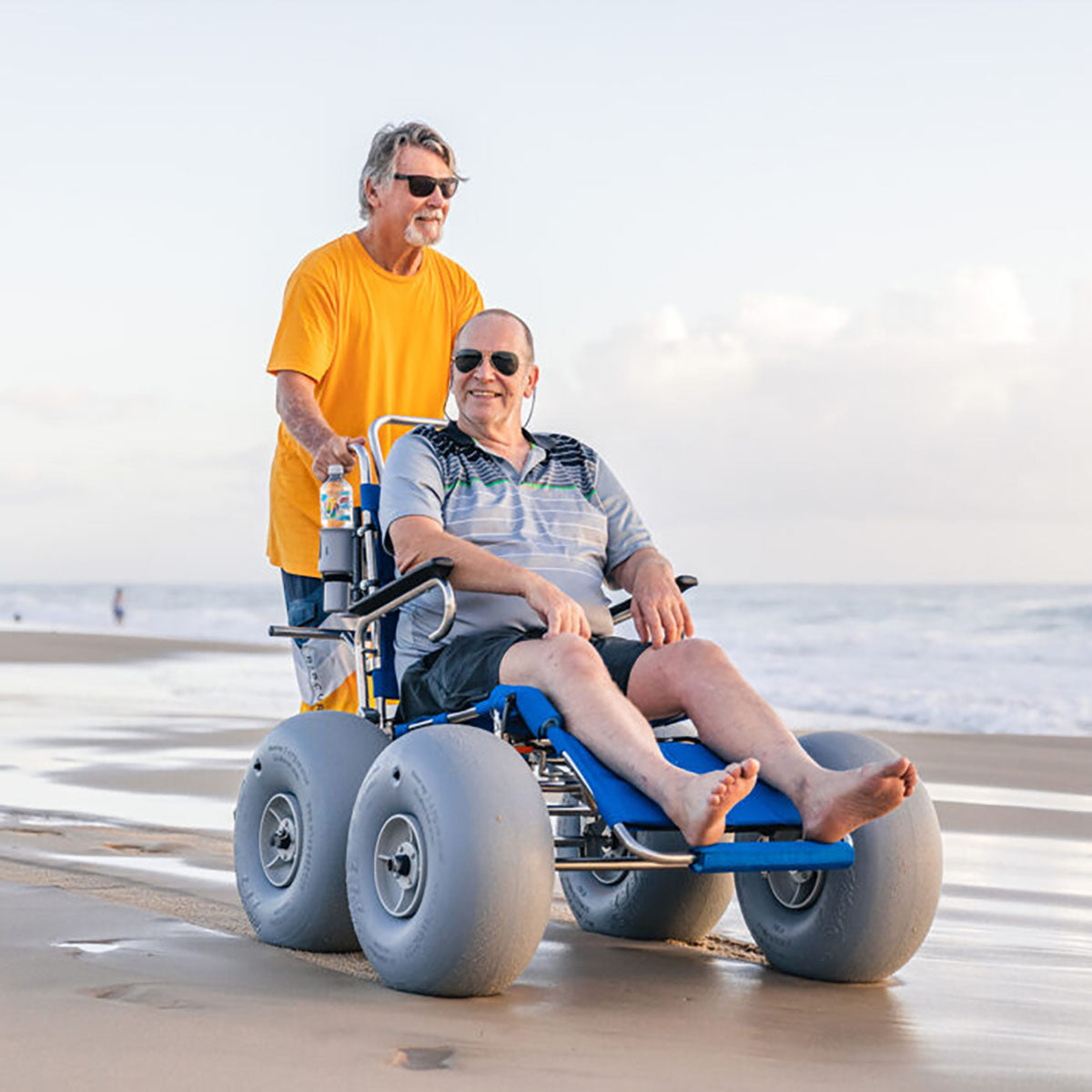 Wheeleez Sandcruiser All-Terrain Beach Wheelchair (Dune Buster Model)