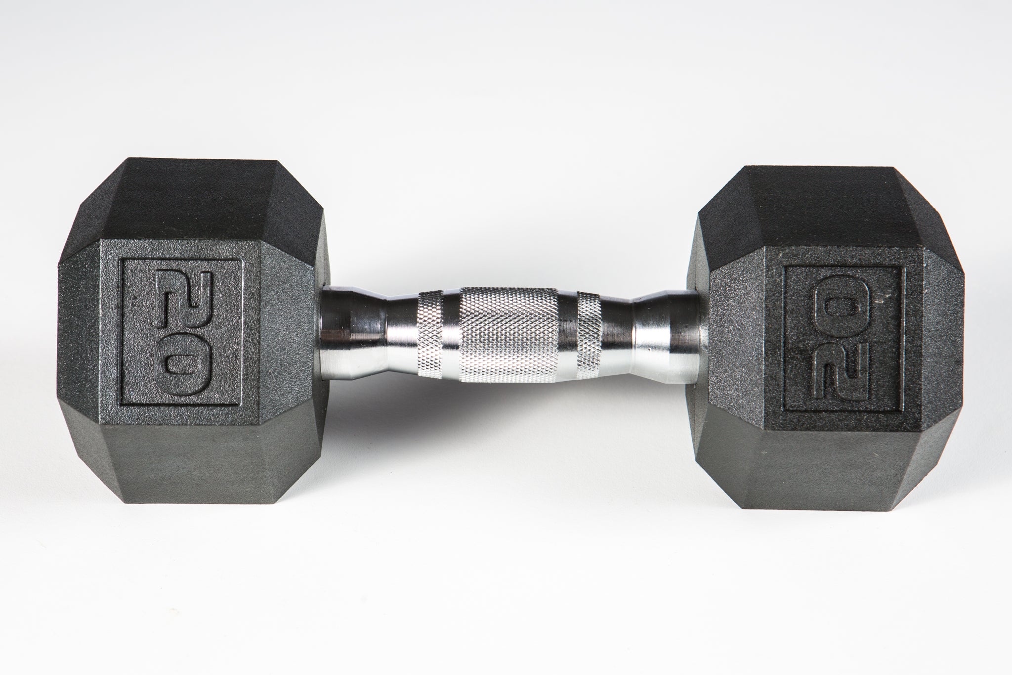 20 LB YORK Premium PVC Hex Dumbbells