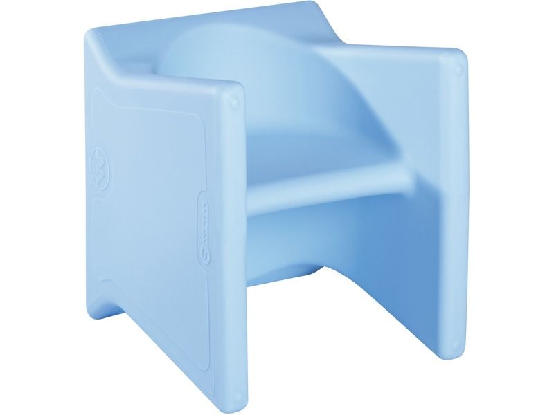 Pilouface Maxi Armchair - Light Blue, 18.5"W x 20.3"H x 19.7"D