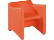 Pilouface Maxi Armchair - Coral, 18.5"W x 20.3"H x 19.7"D