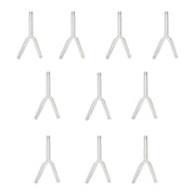 Connecting Tube, Glass, Y-Shaped, 5/16" (8mm), Pack of 10