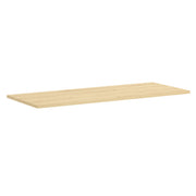 OfficeSource Variant Rectangular Top - 66"W x 24"D (Requires Base) - Maple