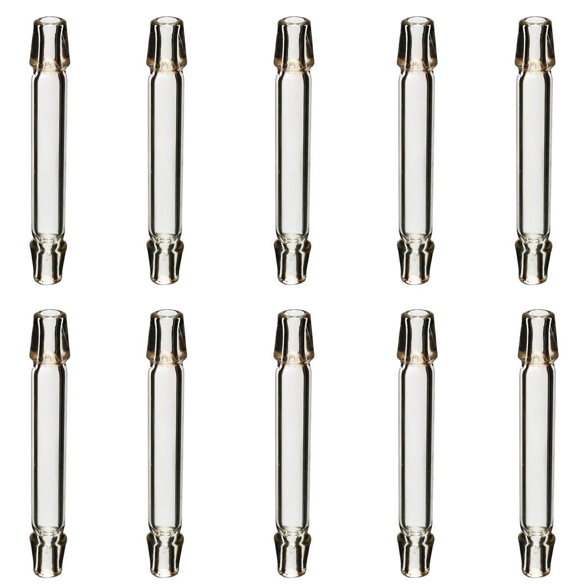 Connecting Tube Straight, 3" L x 8mm, Pack of 10