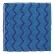 Hygen Microfiber Cleaning Cloths, 16 X 16, Blue, 12/carton