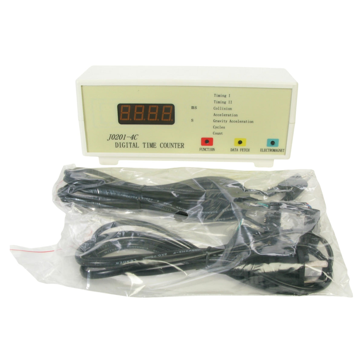 Inertia Experiment Set - Includes VBINR-CLR Inertia Discs & 2009 Digital Timer & Photogates.