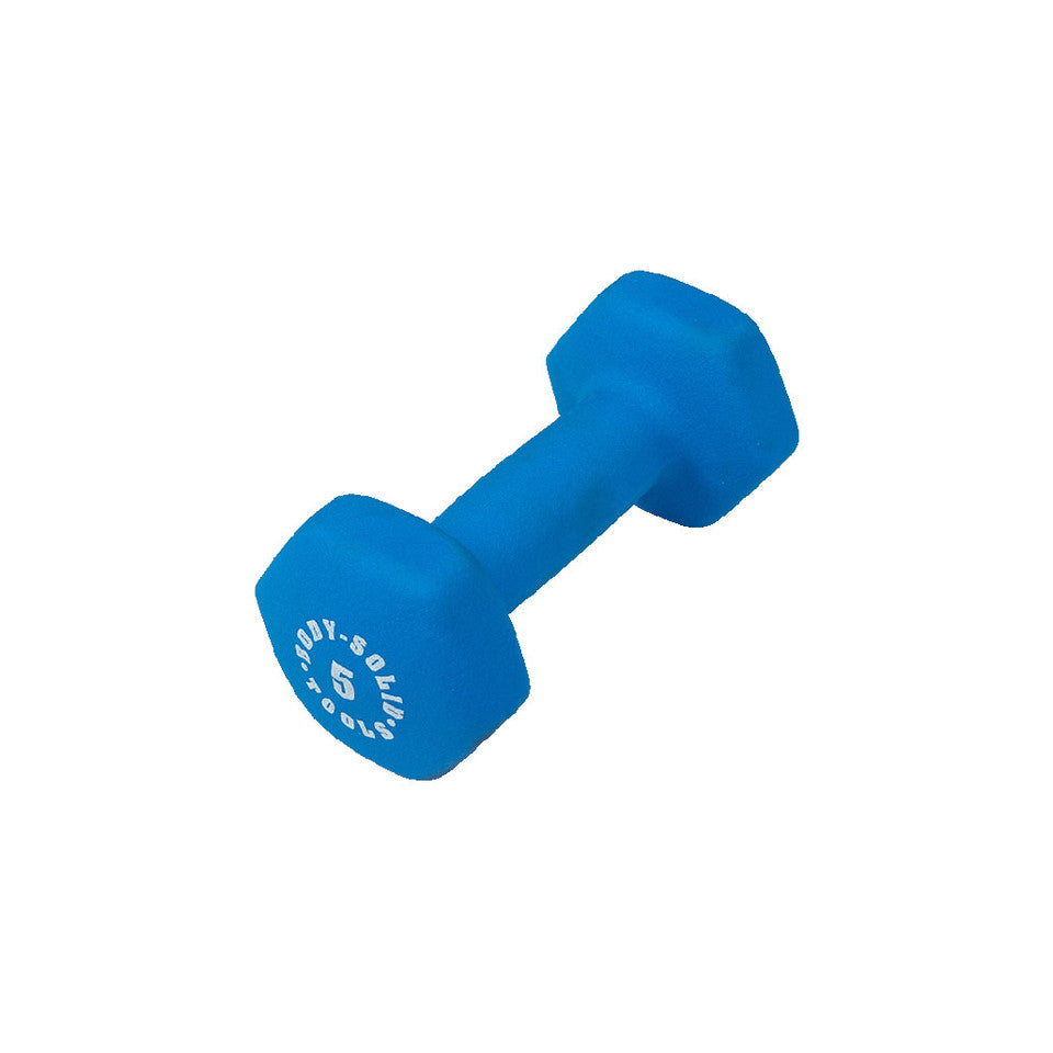 Blue 5Lb Neoprene Dumbell