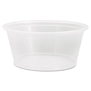 Conex Complements Portion/Medicine Cups, 3.25 oz, Plastic, Clear, 125/Bag, 20 Bags/Carton