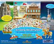 Amazing Adventures Reusable Sticker Pad