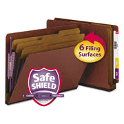 Smead Straight Tab Cut Letter Recycled Classification Folder