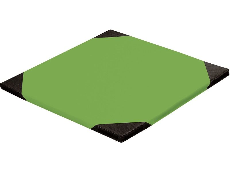 Tumbling Mat - Moss Green, 39.4"L x 39.4"W x 1.6"Th