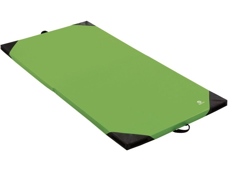 Foldable Tumbling Mat - Moss Green, 78.7"L x 39.4"W x 1.6"Th