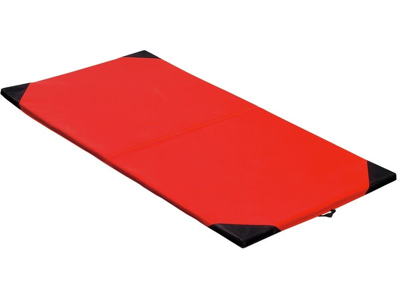 Foldable Tumbling Mat - Red, 78.7"L x 39.4"W x 1.6"Th
