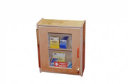 Shelf Storage With Locking Drawer, 363/4"h X 36"w X 15"d