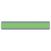 ASH10874 Sentence Reading Guide Strip, Light Green