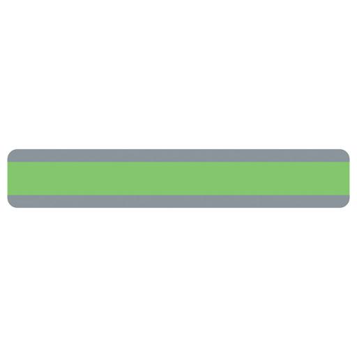 ASH10874 Sentence Reading Guide Strip, Light Green