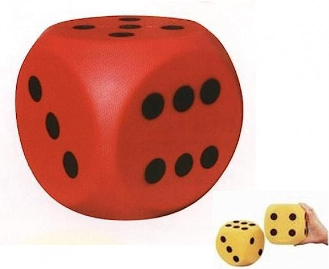 6" PU Foam Dice w/o edges