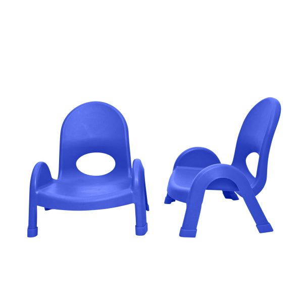 Value Stack™ Stackable Chair - Royal Blue - 5" - Set of 4