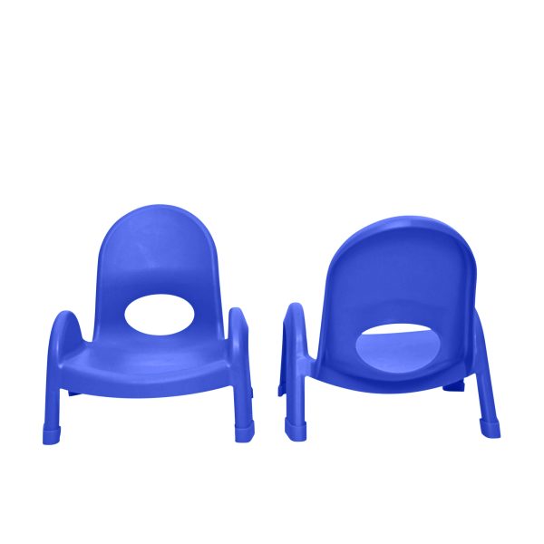 Value Stack™ Stackable Chair - Royal Blue - 5" - Set of 4
