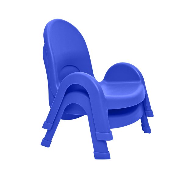 Value Stack™ Stackable Chair - Royal Blue - 5" - Set of 4