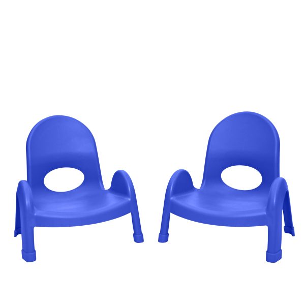 Value Stack™ Stackable Chair - Royal Blue - 5" - Set of 4
