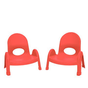 Value Stack™ Stackable Chair - Candy Apple Red - 5" - Set of 4
