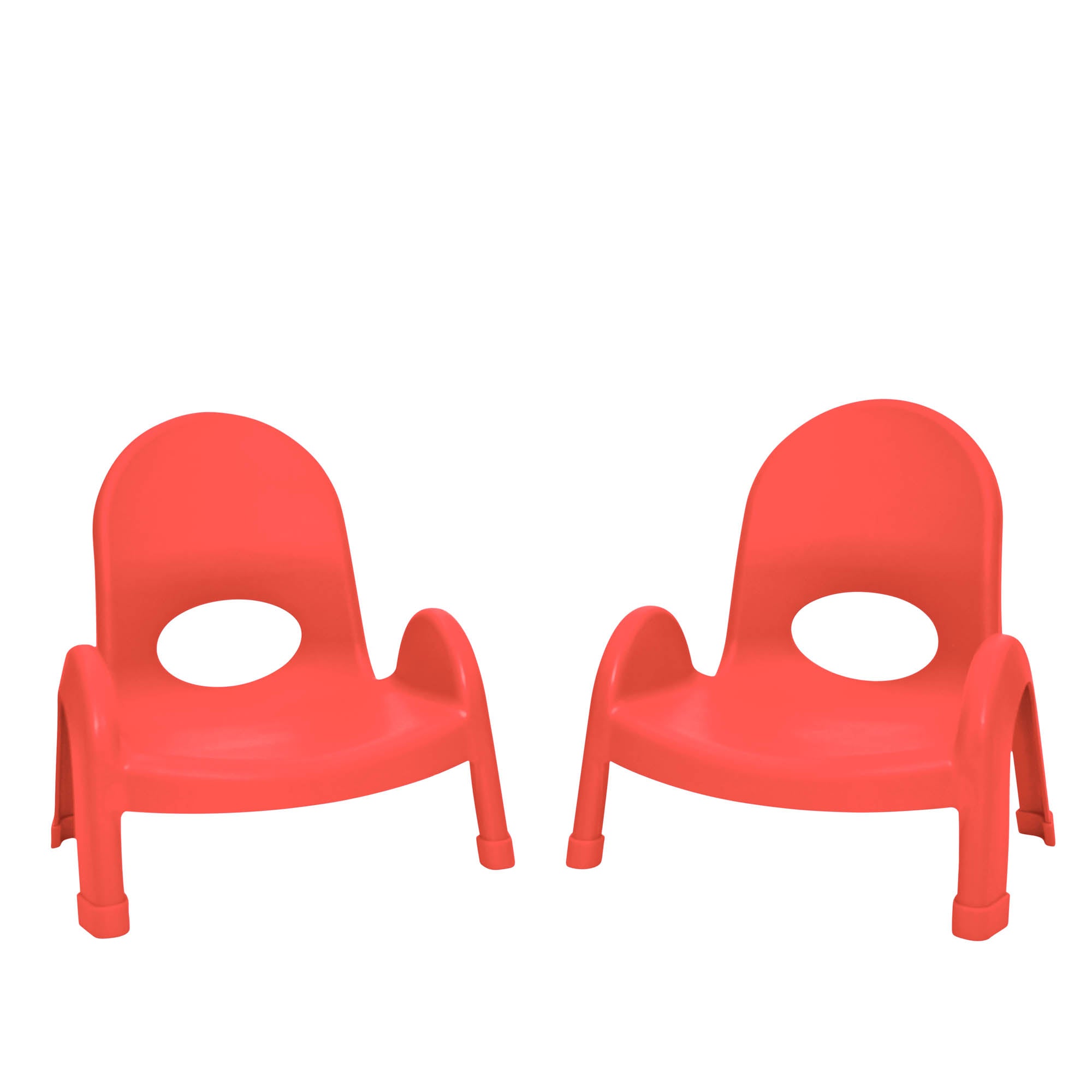 Value Stack 5" Child Chair - Set of 2 - Candy Apple Red