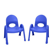 Value Stack™ Stackable Chair - Royal Blue - 7" - Set of 4