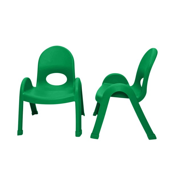 Value Stack™ Stackable Chair - Shamrock Green - 7" - Set of 4