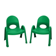 Value Stack™ Stackable Chair - Shamrock Green - 7" - Set of 4