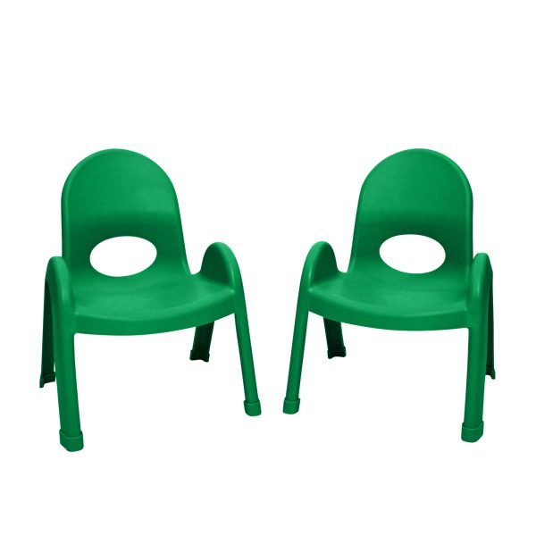 Value Stack™ Stackable Chair - Shamrock Green - 7" - Set of 4