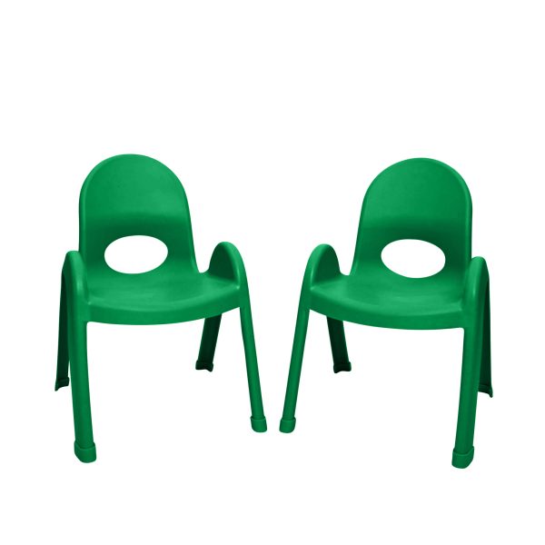 Value Stack™ Stackable Chair - Shamrock Green - 11" - Set of 4