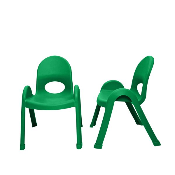 Value Stack™ Stackable Chair - Shamrock Green - 11" - Set of 4