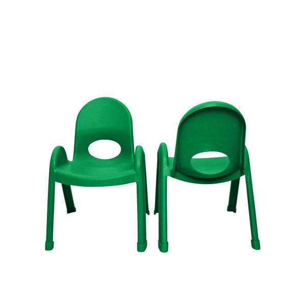 Value Stack™ Stackable Chair - Shamrock Green - 11" - Set of 4