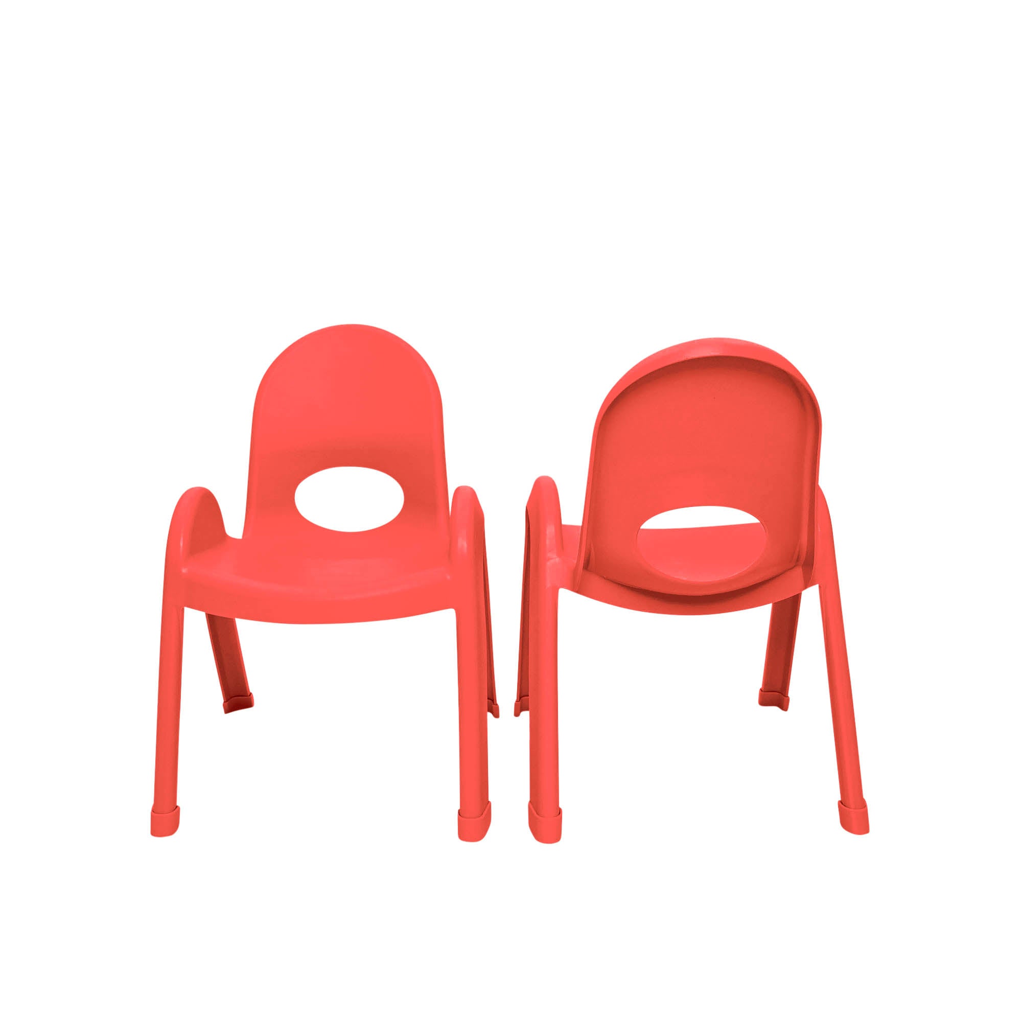 Value Stack 11" Child Chair - Set of 2 - Candy Apple Red