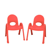 Value Stack 11" Child Chair - Set of 2 - Candy Apple Red