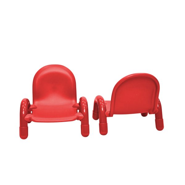 Baseline 5" Child Chair - Set of 2 - Candy Apple Red