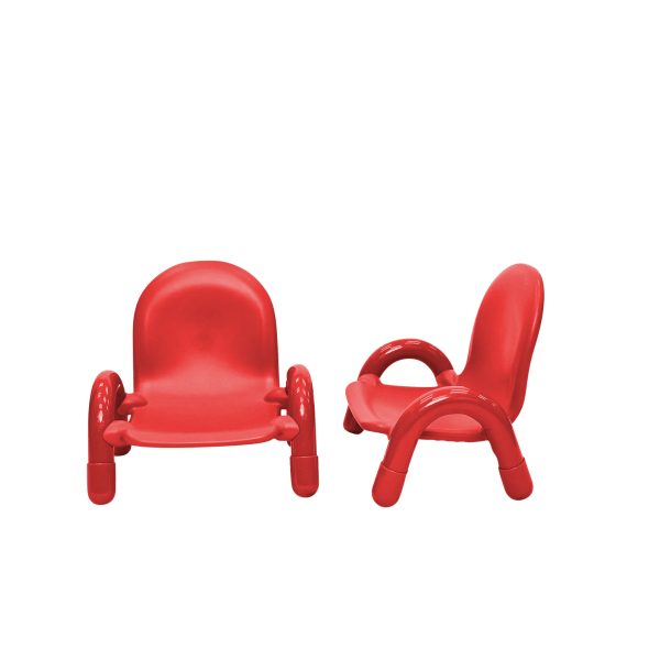 Baseline 5" Child Chair - Set of 2 - Candy Apple Red