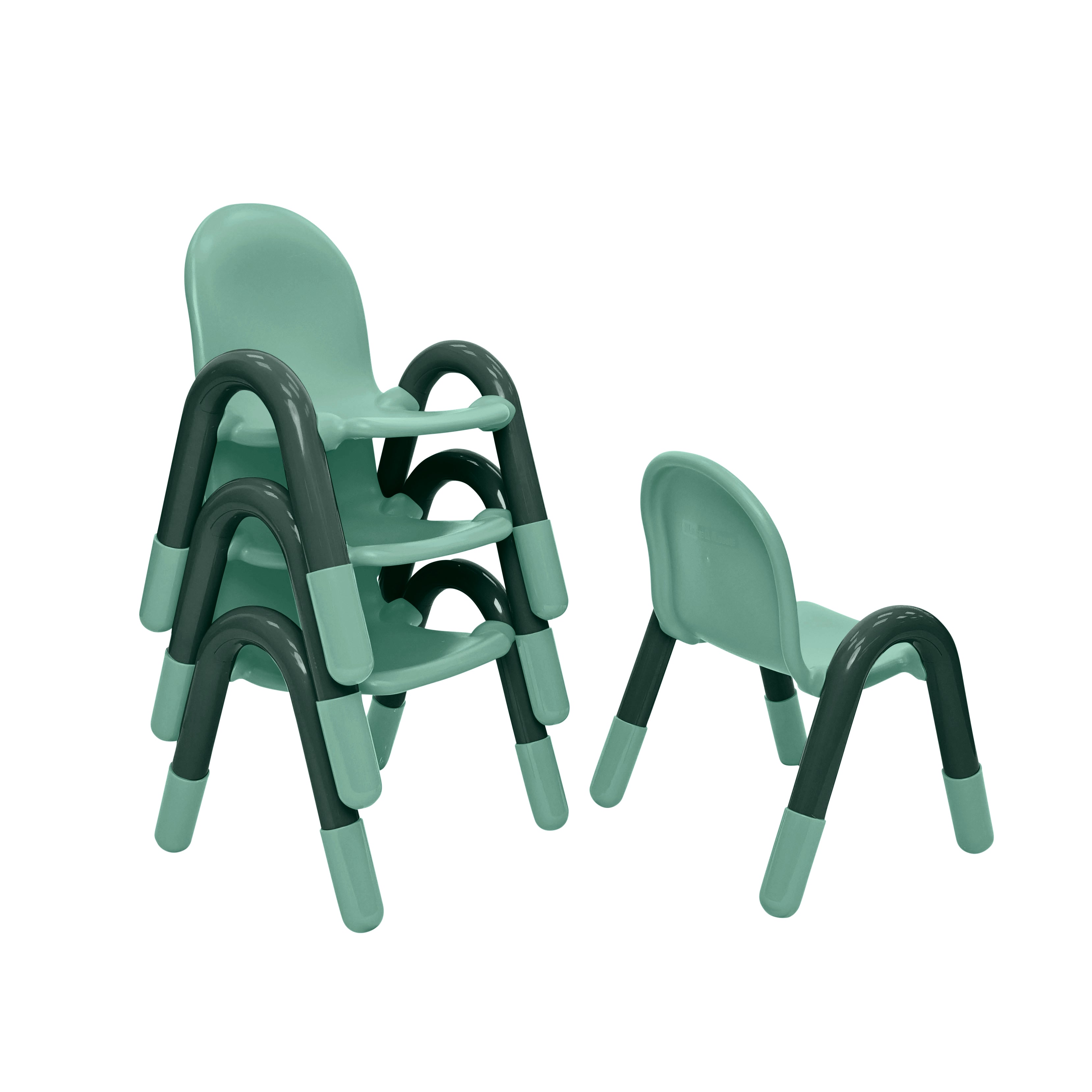 Baseline 7" Child Chair - Set of 4 - Teal Green
