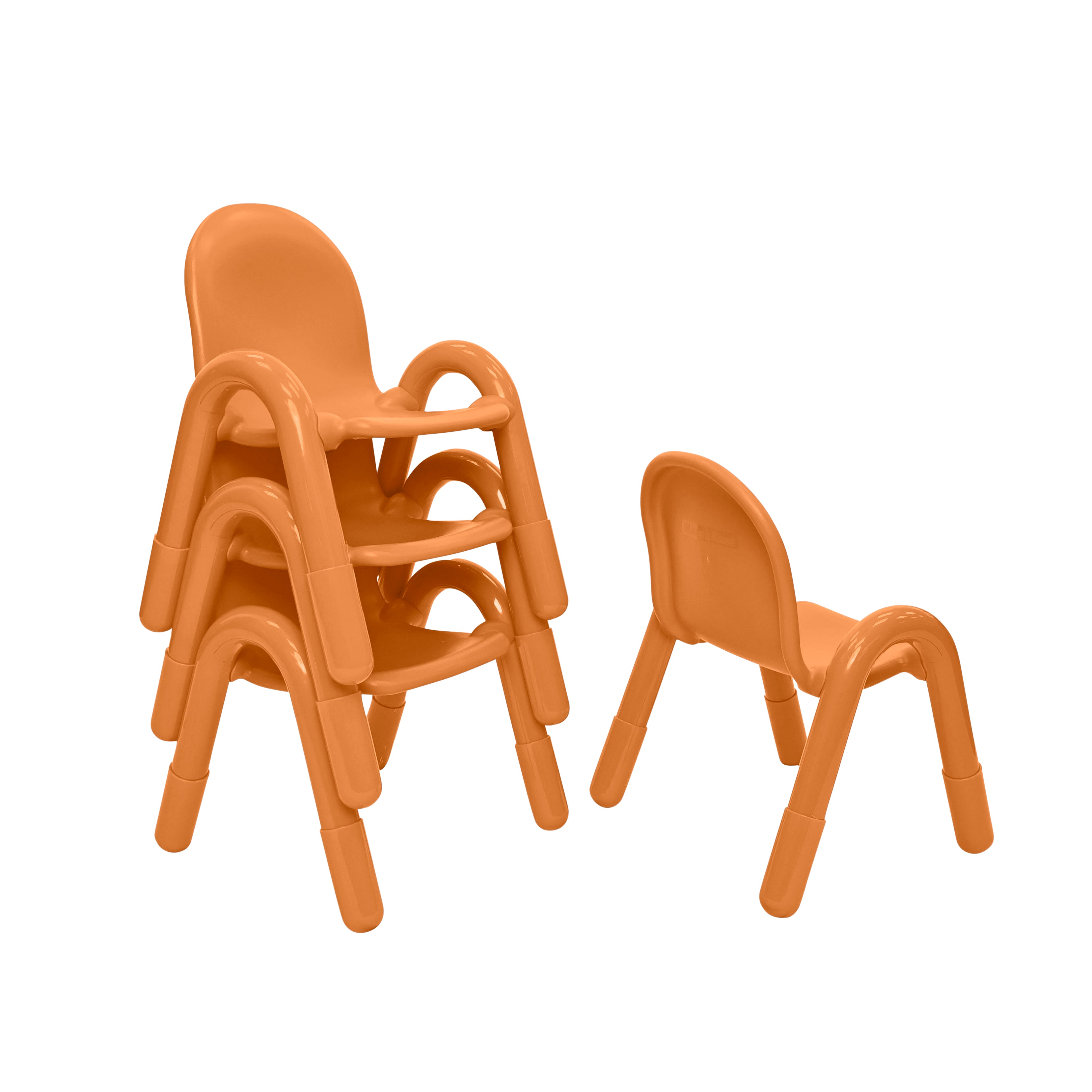 Baseline 7" Child Chair - Set of 4 - Natural Wood