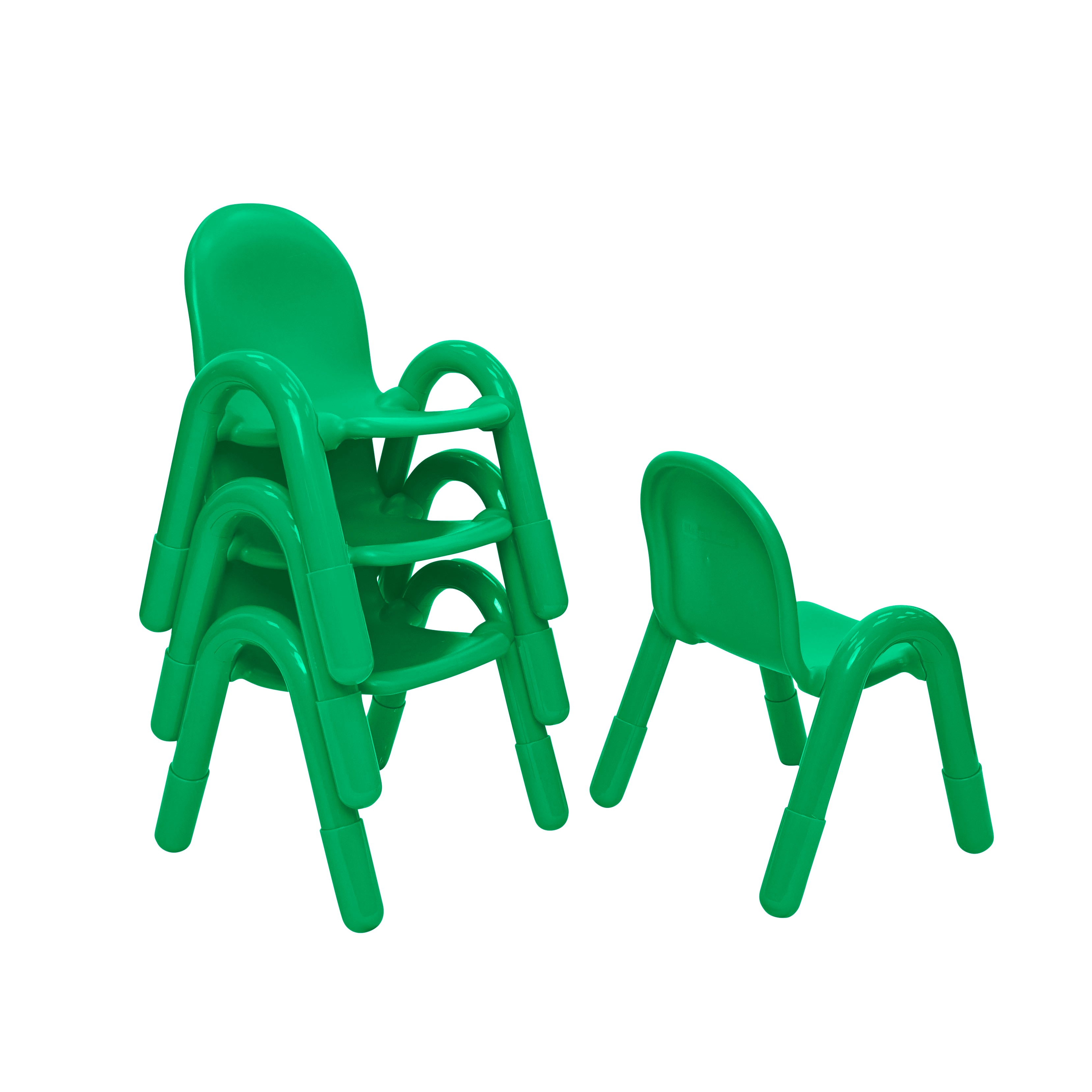 Baseline 7" Child Chair - Set of 4 - Shamrock Green