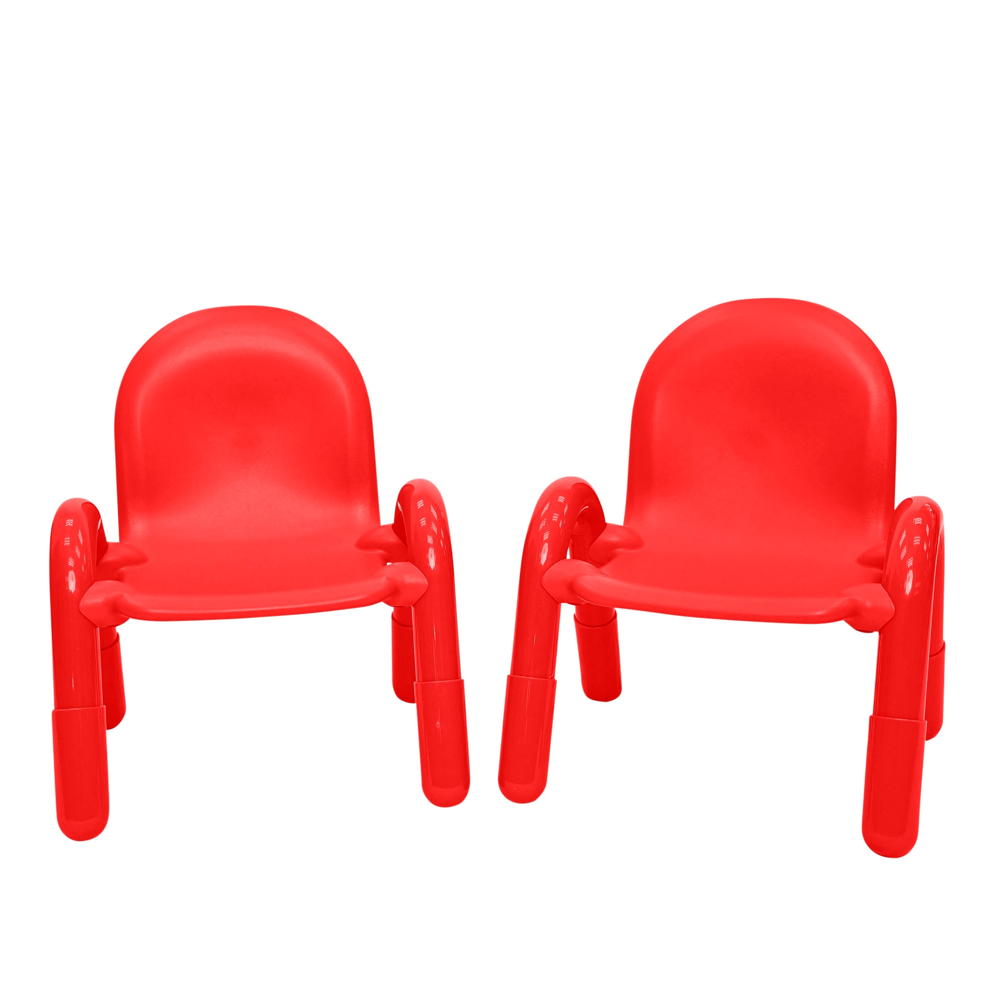 Baseline 7" Child Chair - Set of 2 - Candy Apple Red