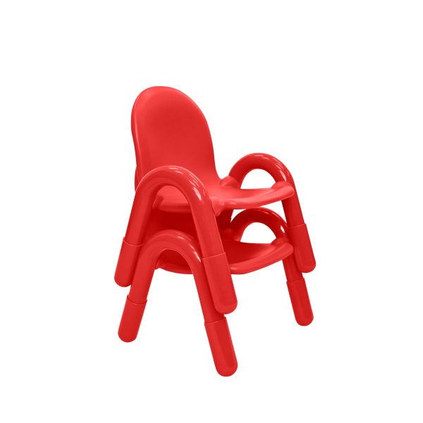 Baseline 7" Child Chair - Set of 2 - Candy Apple Red