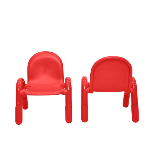 Baseline 7" Child Chair - Set of 2 - Candy Apple Red