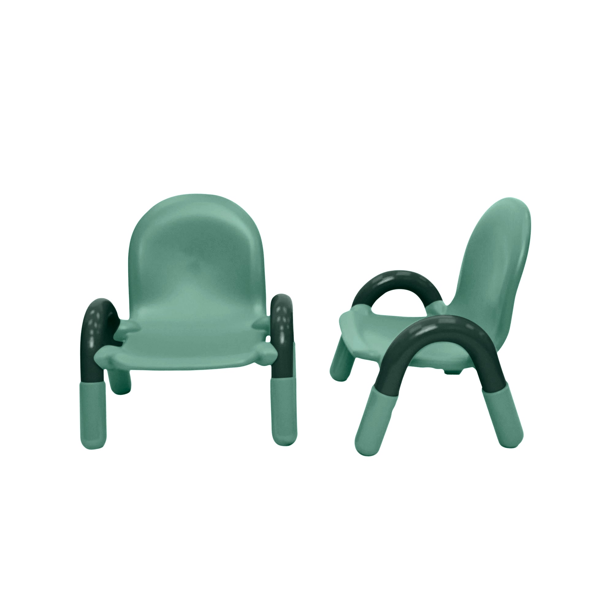 Baseline 9" Child Chair - Set of 2 - Teal Green