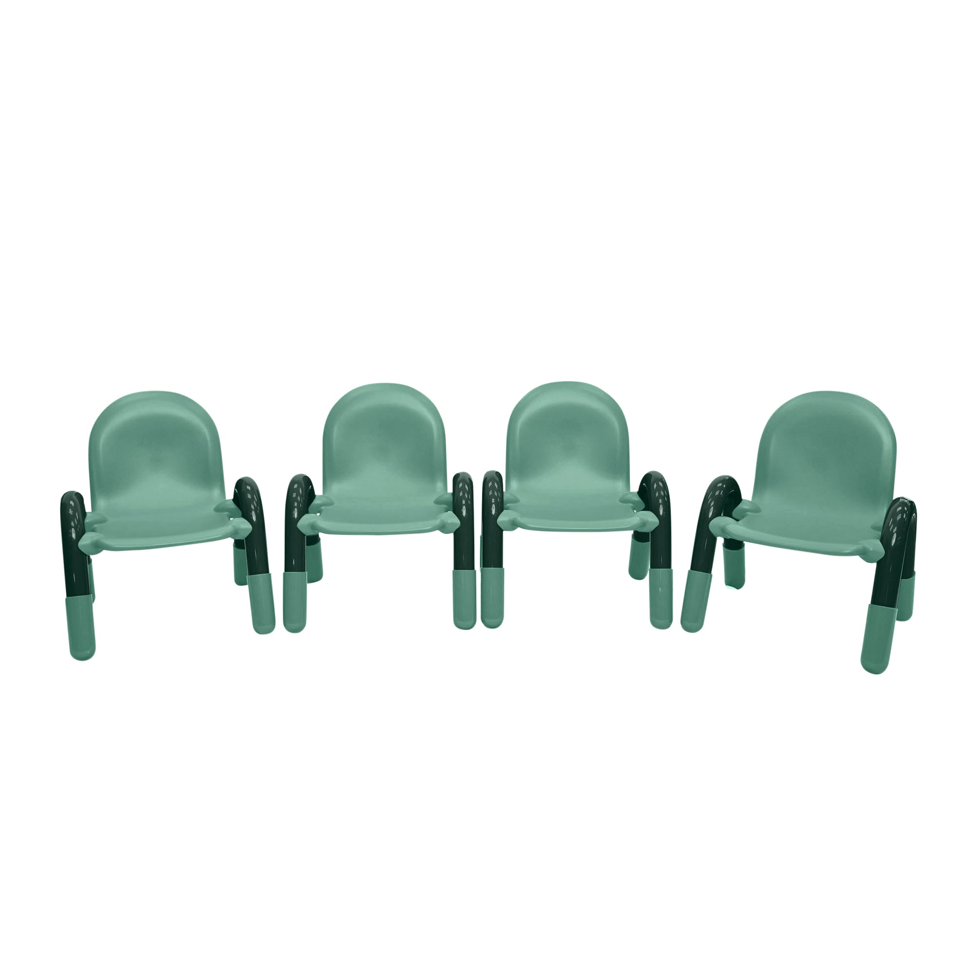 Baseline 9" Child Chair - Set of 4 - Teal Green