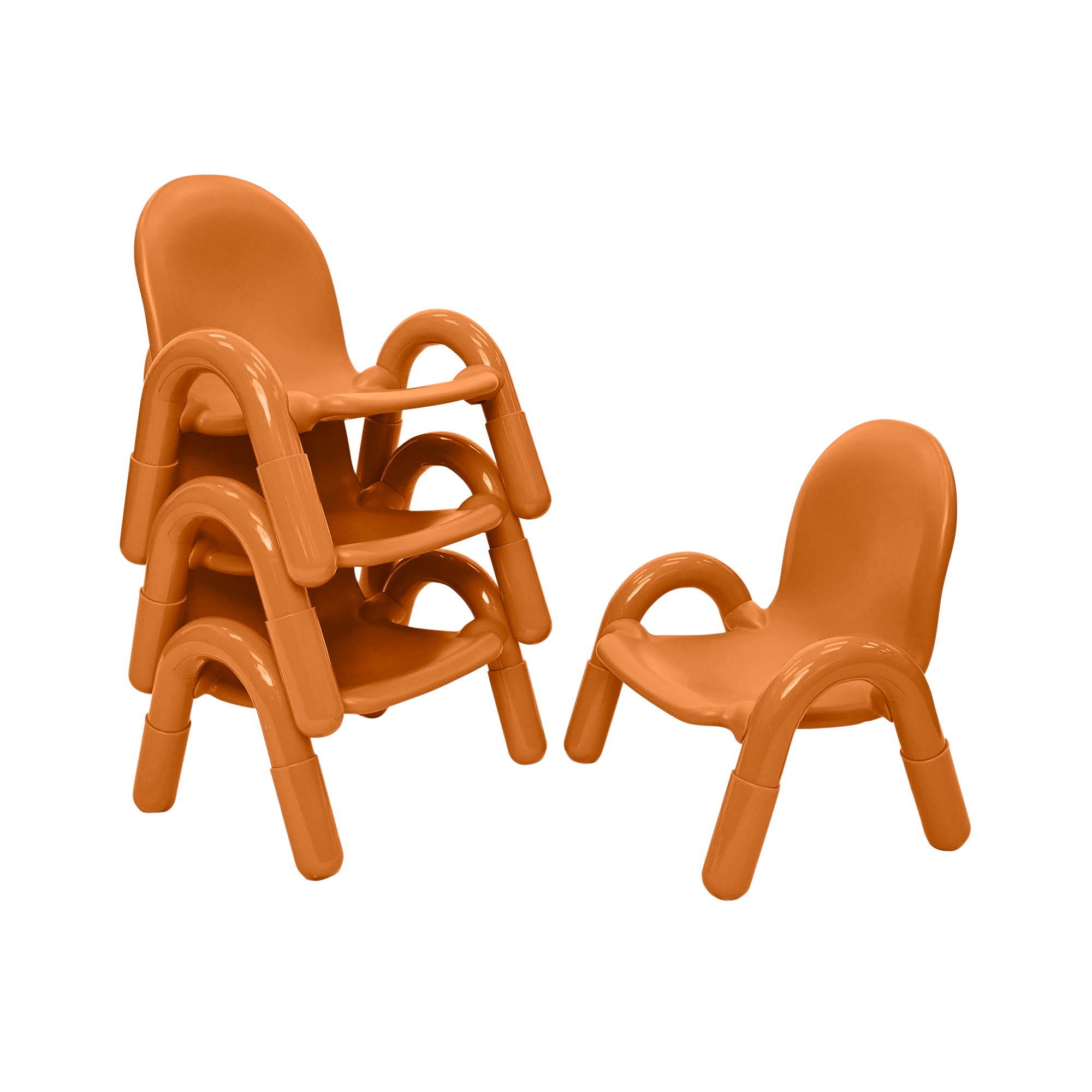 Baseline 9" Child Chair - Set of 4 - Natural Wood