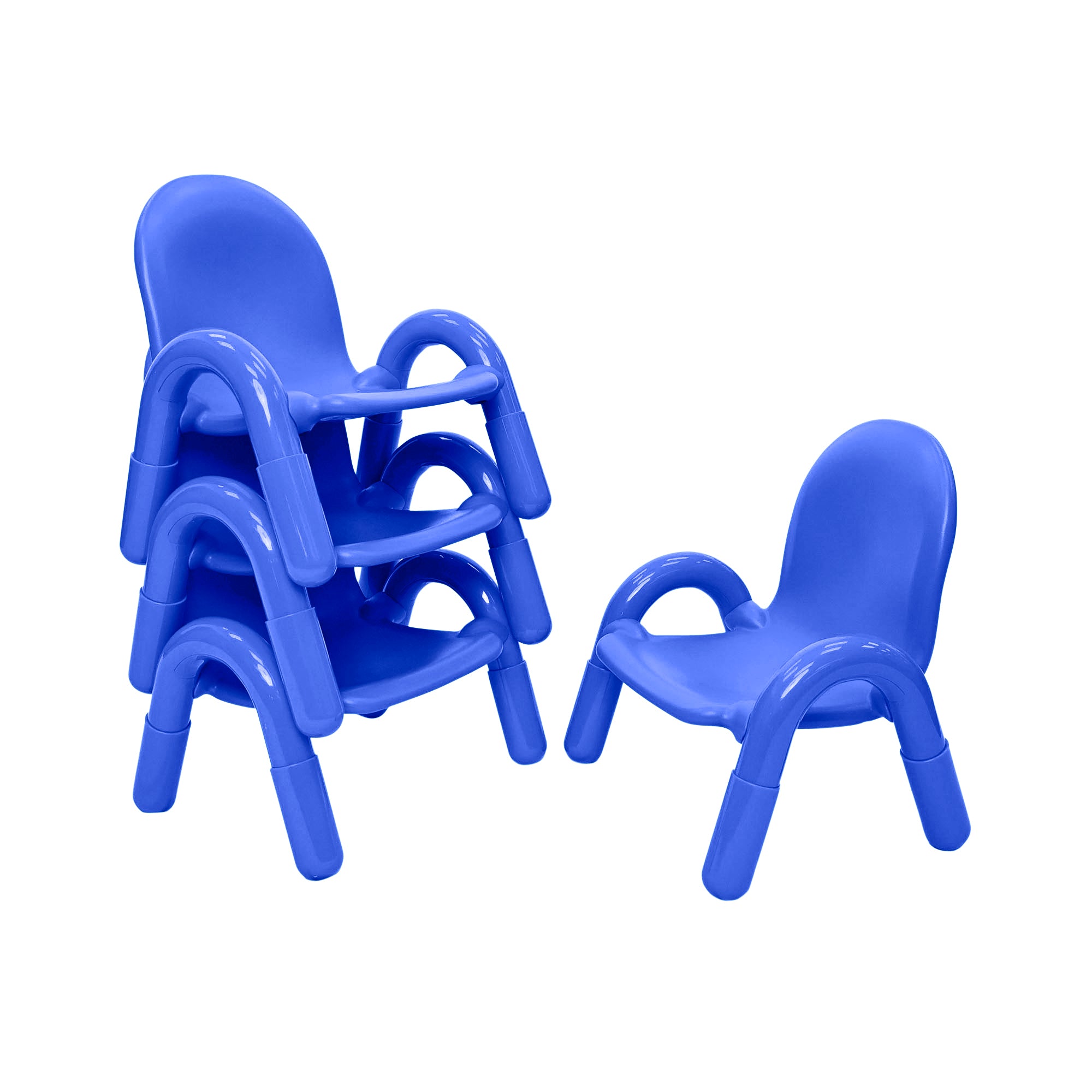 Baseline 9" Child Chair - Set of 4 - Royal Blue