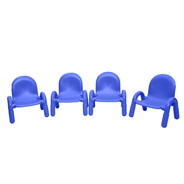 Baseline 9" Child Chair - Set of 4 - Royal Blue