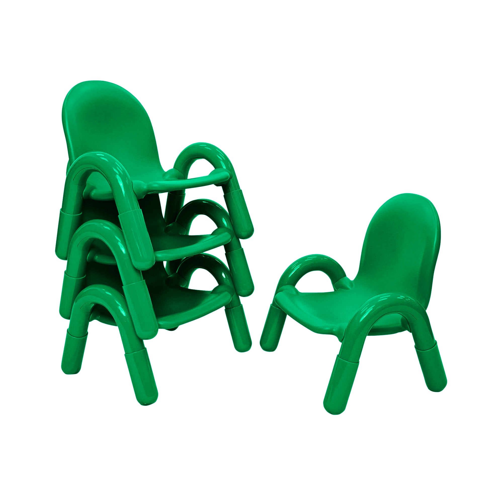 Baseline 9" Child Chair - Set of 4 - Shamrock Green